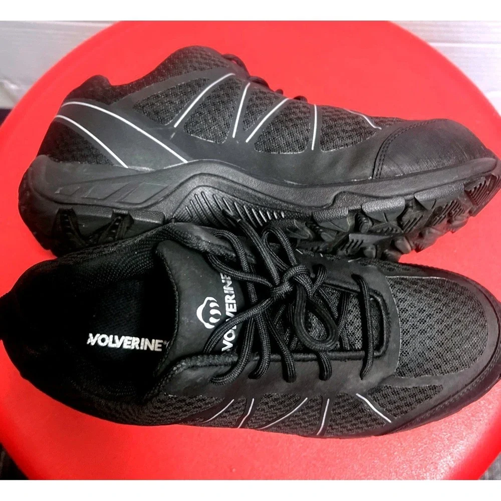 WOLVERINE Amherst II CarbonMAX Work Shoe MENS SIZE 9 M Steel toe Non-slip
